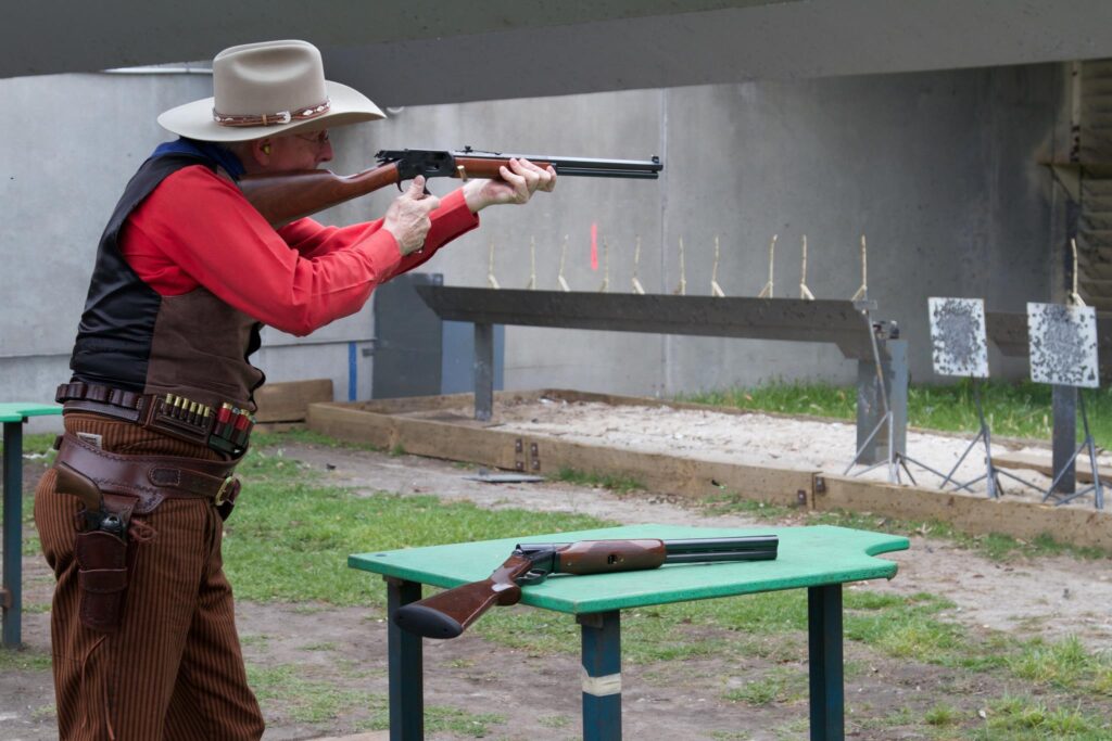 Cowboy action shooting clothing hotsell